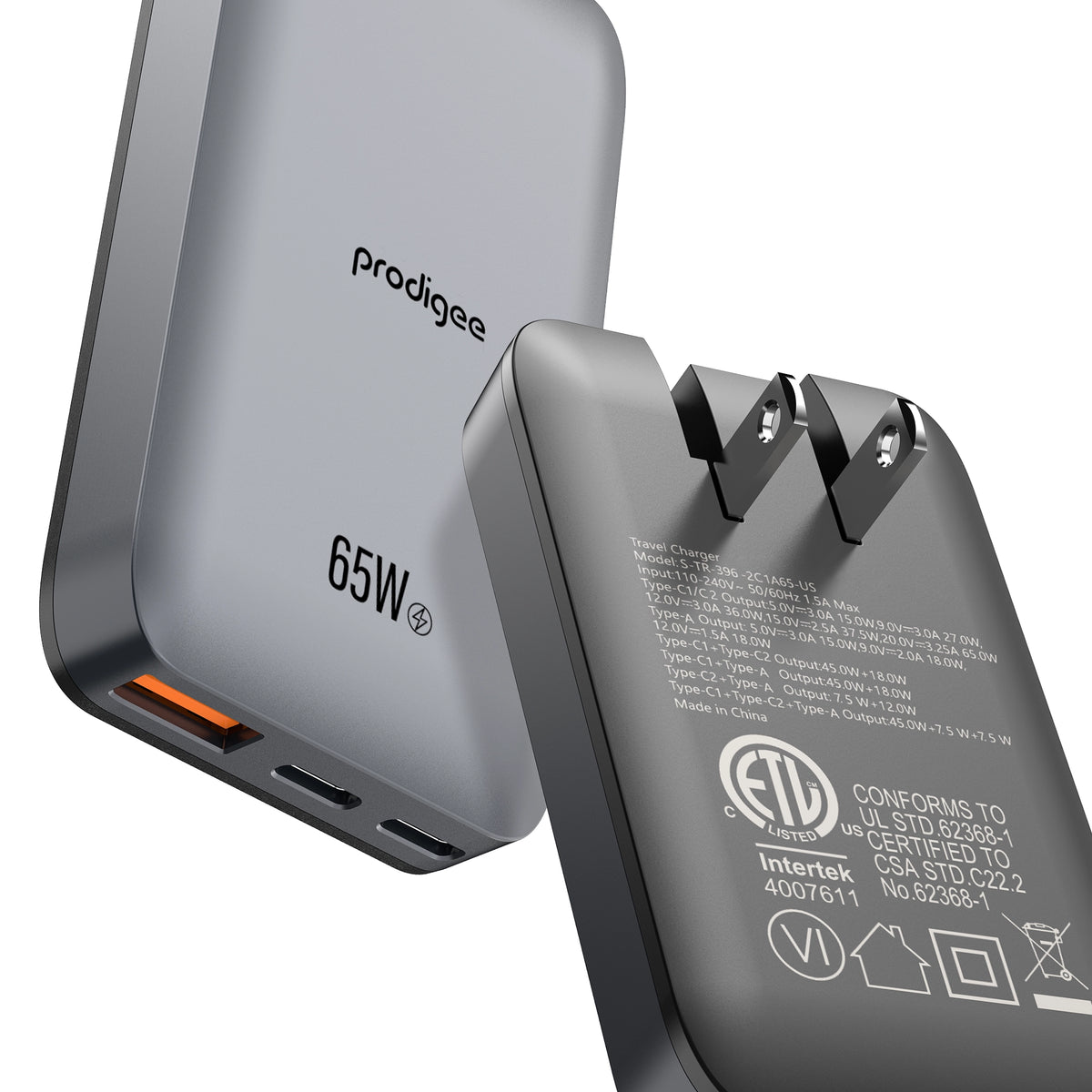 Energee Ultra Slim Wall Charger 65W