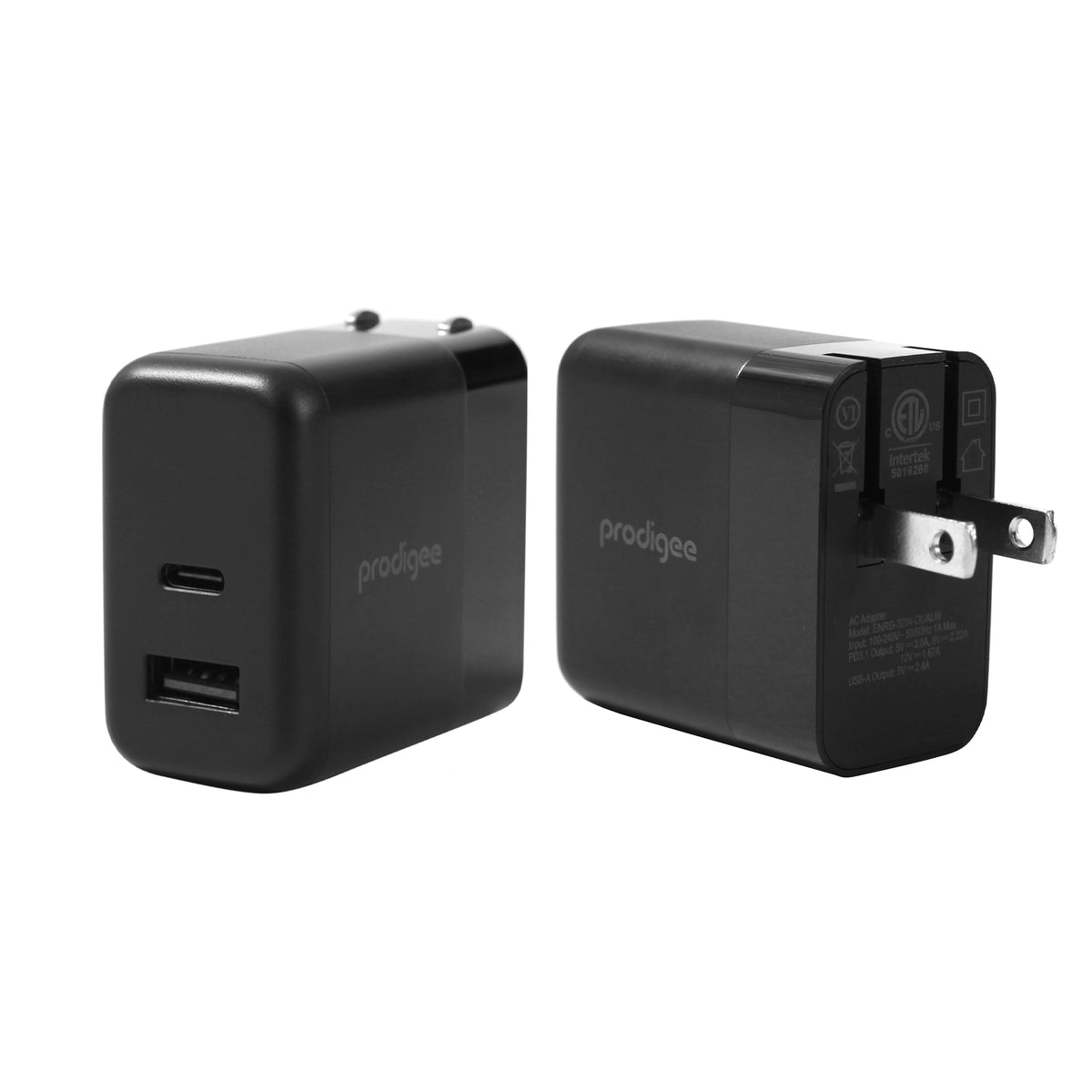 Energee 32W Dual Wall Charger