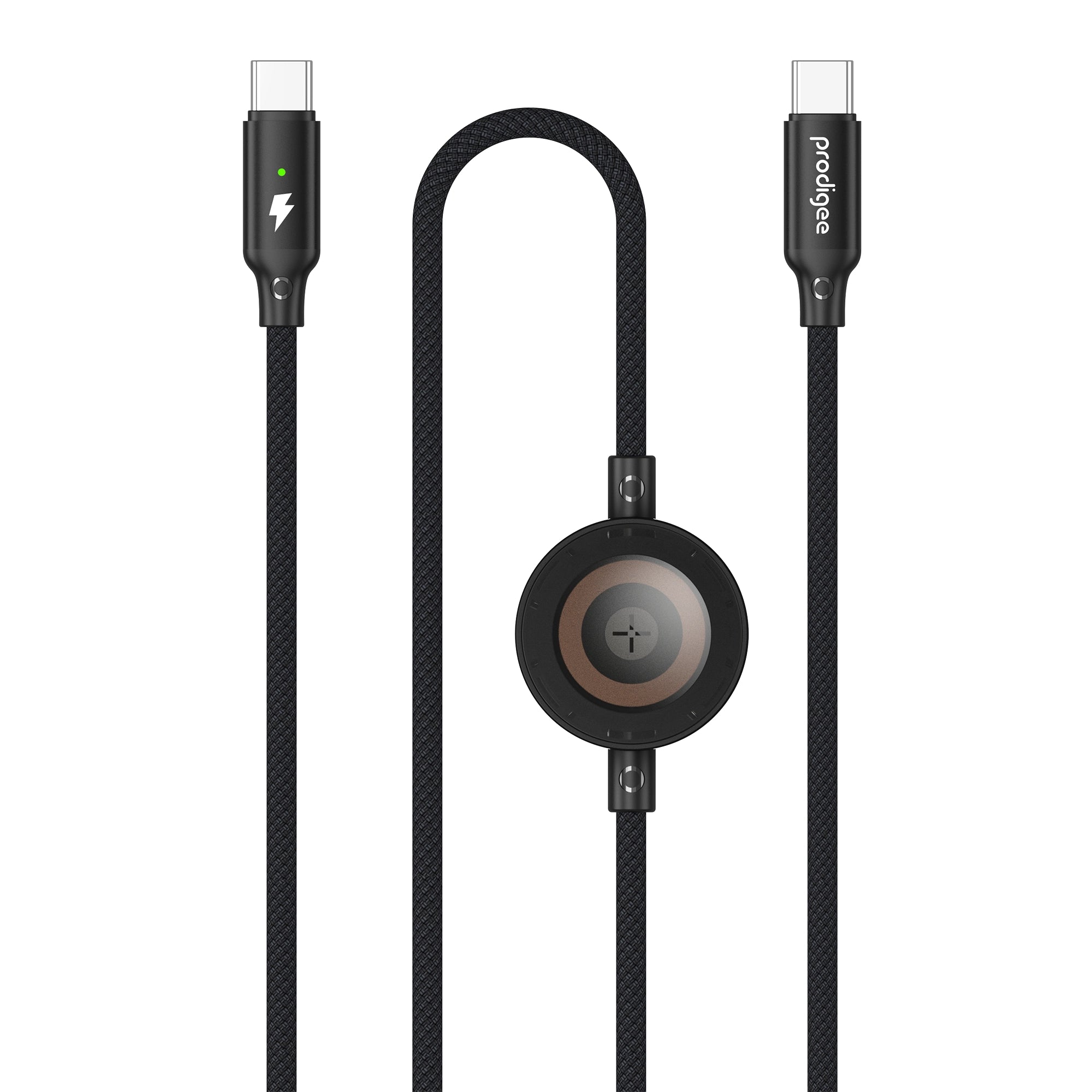 Enegree Dual Type-C + Watch Cable for Apple watch