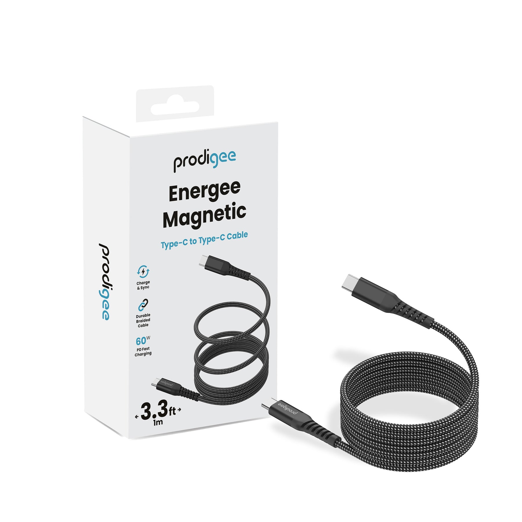 Energee Magnetic Type-C to Type-C cable