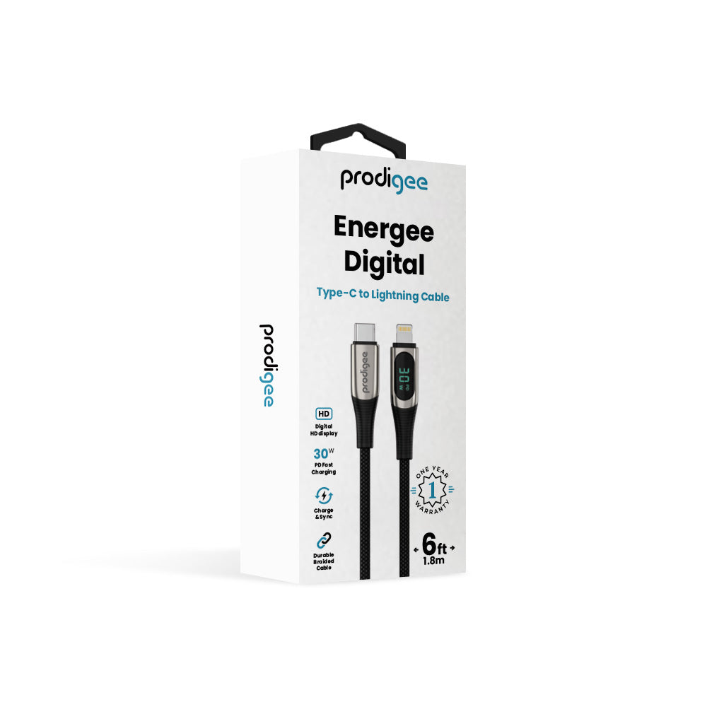 Energee Digital Lightning Cable