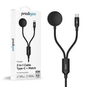 Enegree Dual Type-C + Watch Cable for Samsung watch
