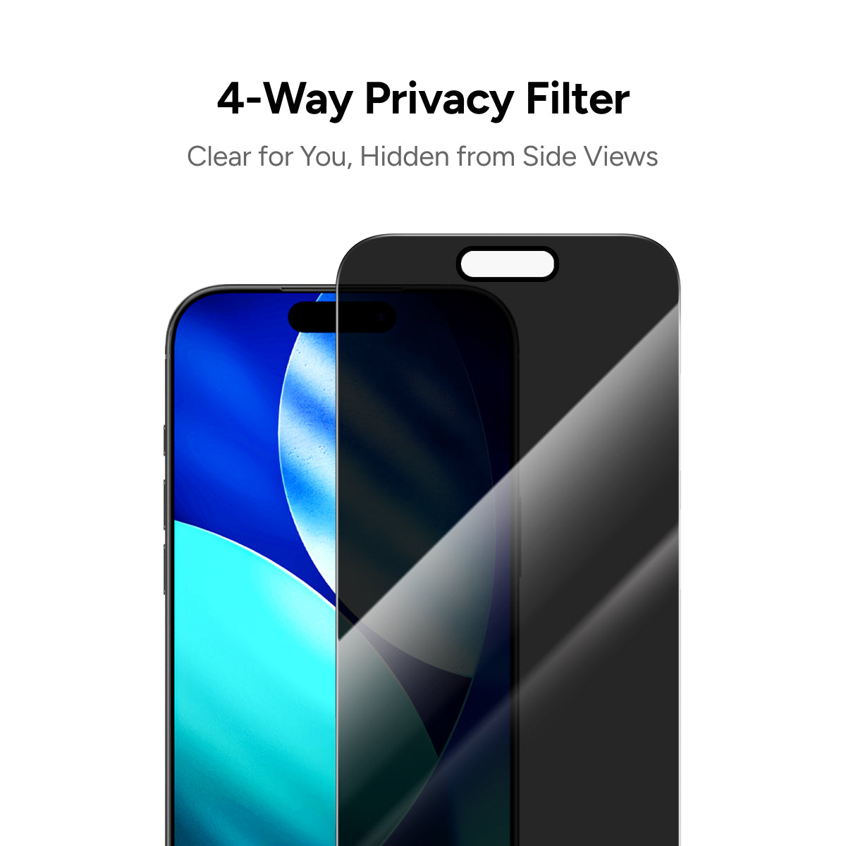 Super Glass 4-Way Privacy