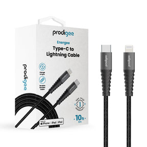10ft Energee Type-C To Lightning Cable