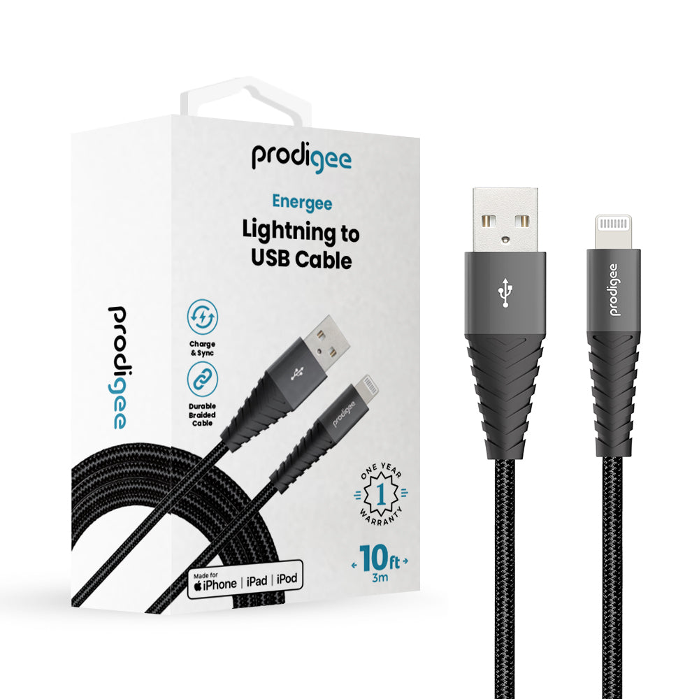 10ft Energee Lightning Cable