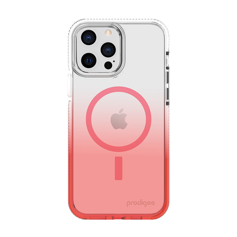  Prodigee Safetee Flow Blush, iPhone 12 / iPhone 12 Pro, Prueba de caída de grado militar, Compatible con carga inalámbrica, Protección de doble capa