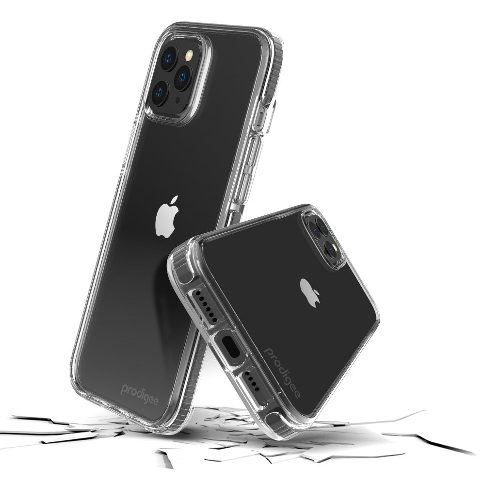 Prodigee Rockee - Funda negra para iPhone 12/iPhone 12 Pro, probada contra  caídas de grado militar, protección de doble capa, resistente a los