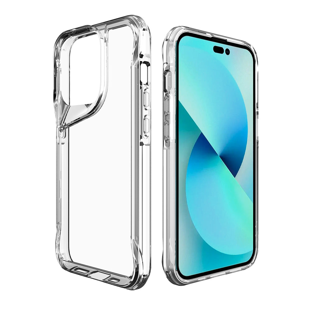 Prodigee iPhone 14 Pro Max Super Hero | Protector transparente transparente  | Prueba de caídas | Cubierta de doble capa | A prueba de golpes 